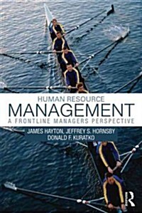 Human Resource Management : A Frontline Manager's Perspective (Paperback)